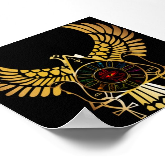 Ägyptisches Image-Poster Poster (Ecke)