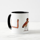 Ägyptisches Ka, Ba u. Akh Tasse (Vorderseite Links)