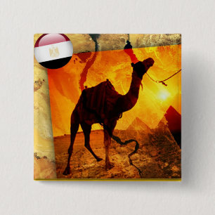 Ägyptisches Kamel Button