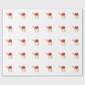 Ägyptisches Kamel Geschenkpapier (Flach)