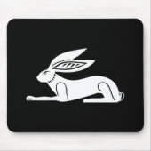 Ägyptisches Kaninchen Mousepad (Vorne)