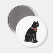 Ägyptisches Katzen-Goddess-Bastet Magnet (Vorderseite/Rückseite)