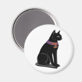 Ägyptisches Katzen-Goddess-Bastet Magnet (Vorderseite/Rückseite)