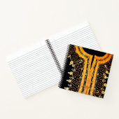 ägyptisches Kleidungsdesign Notizblock (Innenseite)