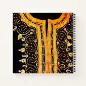 ägyptisches Kleidungsdesign Notizblock (Rückseite)