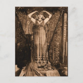 Ägyptisches Kostüm Postkarte (Vorderseite)