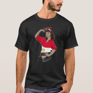 Ägyptisches Mädchen unzerbrechlich I ägyptisches E T-Shirt
