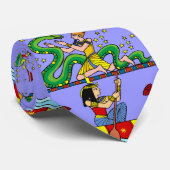 ÄGYPTISCHES MARVALLS /BLUE KRAWATTE (Gerollt)