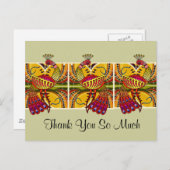 Ägyptisches Motiv Danke Karte (Vorne/Hinten)