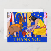Ägyptisches Motiv Danke Karte (Vorne/Hinten)