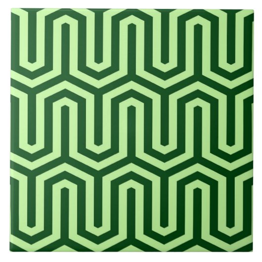 Ägyptisches Motiv des Dekos - Kieferngrün Fliese (Vorderseite)