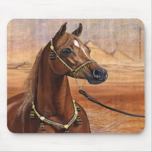 Ägyptisches mousepad Pferd Prinzessin Arabian