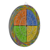 ägyptisches Nahtloses Set Dartscheibe (Vorderseite Links)