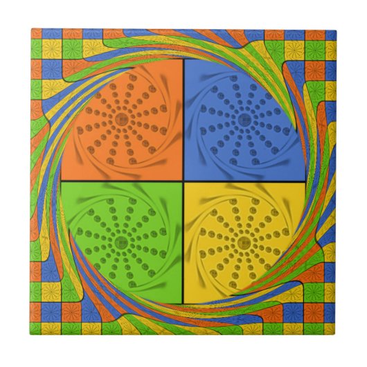 ägyptisches Nahtloses Set Fliese (Vorderseite)