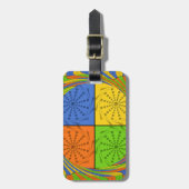 ägyptisches Nahtloses Set Gepäckanhänger (Vorderseite vertikal)