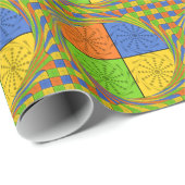 ägyptisches Nahtloses Set Geschenkpapier (Rolleneckpunkt)