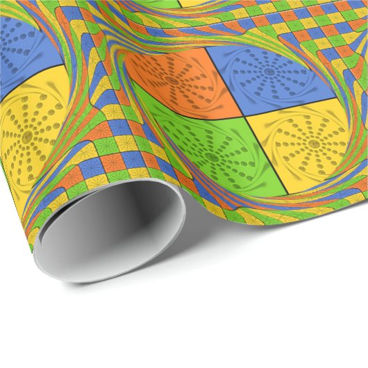 ägyptisches Nahtloses Set Geschenkpapier (Rolleneckpunkt)