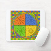 Ägyptisches nahtloses Set-Stoffmuster Mousepad (Mit Mouse)