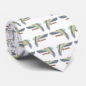 Ägyptisches Ornamnet #12 in Emporio Moffa Krawatte (Gerollt)