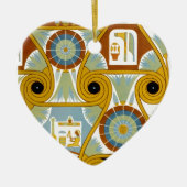 Ägyptisches Ornamnet #1 in Emporio Moffa Keramikornament (Vorne)