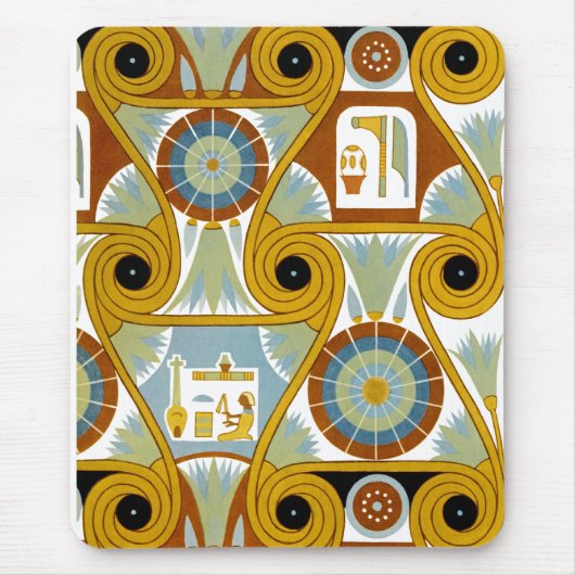 Ägyptisches Ornamnet #1 in Emporio Moffa Mousepad (Vorne)