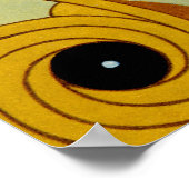 Ägyptisches Ornamnet #1 in Emporio Moffa Poster (Ecke)