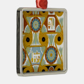 Ägyptisches Ornamnet #1 in Emporio Moffa Silbernes Ornament (Rechts)