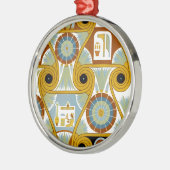 Ägyptisches Ornamnet #1 in Emporio Moffa Silbernes Ornament (Links)