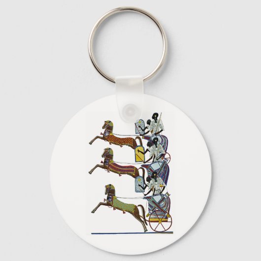 Ägyptisches Ornamnet #2 in Emporio Moffa Schlüsselanhänger (Vorderseite)