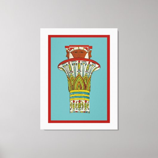 Ägyptisches Ornamnet #3 in Emporio Moffa Leinwanddruck (Vorderseite)