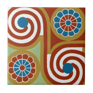 Ägyptisches Ornamnet #4 in Emporio Moffa Fliese