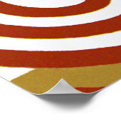 Ägyptisches Ornamnet #4 in Emporio Moffa Poster (Ecke)