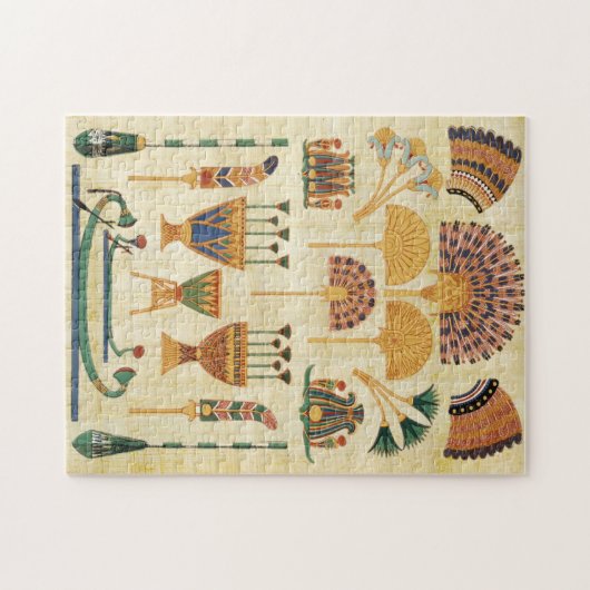 Ägyptisches Papier Papyrus Puzzle (Horizontal)