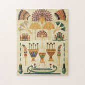 Ägyptisches Papier Papyrus Puzzle (Vertikal)