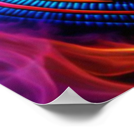 Ägyptisches Pharao-Poster Poster (Ecke)