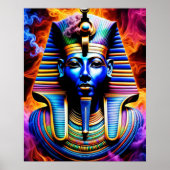Ägyptisches Pharao-Poster Poster (Vorne)
