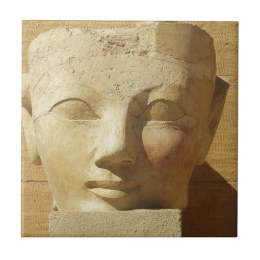 Ägyptisches Pharaobild Hatshepsut Frau Fliese (Vorderseite)