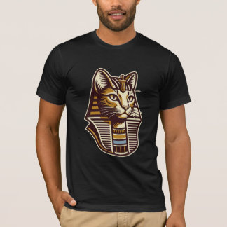 Ägyptisches Pharaonen-Katze T-Shirt – Altes Ägypte