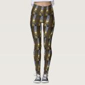 ägyptisches Prinzessinnmuster, Leggings (Vorderseite)