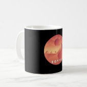 Ägyptisches Pyramiden-Shirt Kaffeetasse (Vorderseite Links)