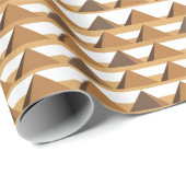Ägyptisches Pyramidenmuster Geschenkpapier (Rolleneckpunkt)