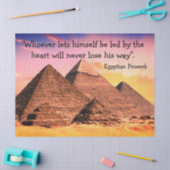 Ägyptisches Pyramidenzellenpapier Seidenpapier (Basteln)