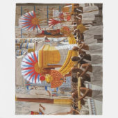 ÄGYPTISCHES RITUAL FLEECEDECKE (Vorderseite)