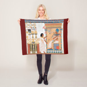 Ägyptisches Royal Design Fleece Blanket
