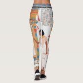 Ägyptisches Royal-Design Leggings (Rückseite)