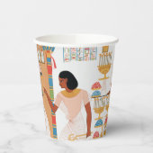 Ägyptisches Royal-Design Pappbecher (Links)