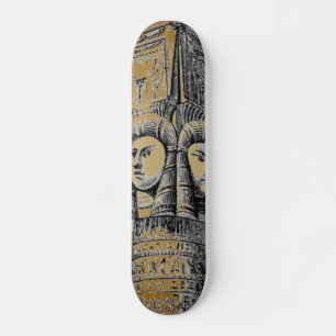 Ägyptisches Säulenskateboard Skateboard