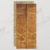 Ägyptisches Schriftsystem (Vorne/Hinten)