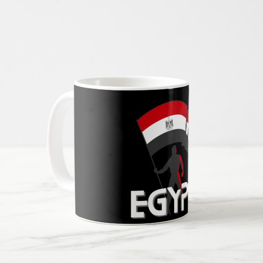 Ägyptisches Shirt Kaffeetasse (Vorderseite Links)