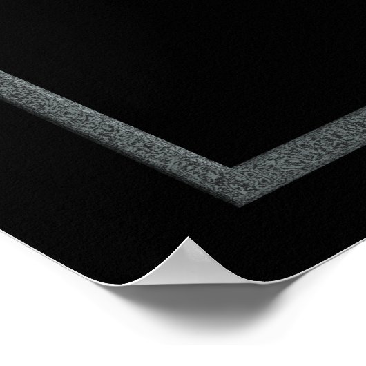 Ägyptisches Sphinx-Poster Poster (Ecke)